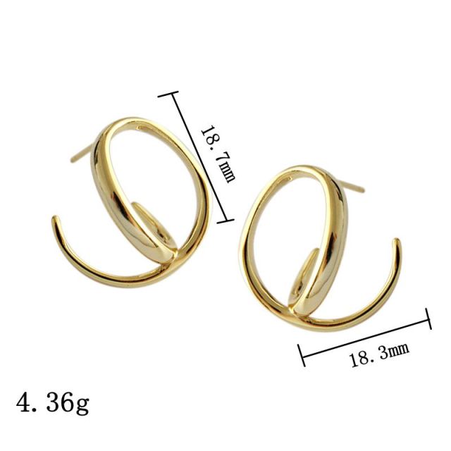 925 line circle pierce