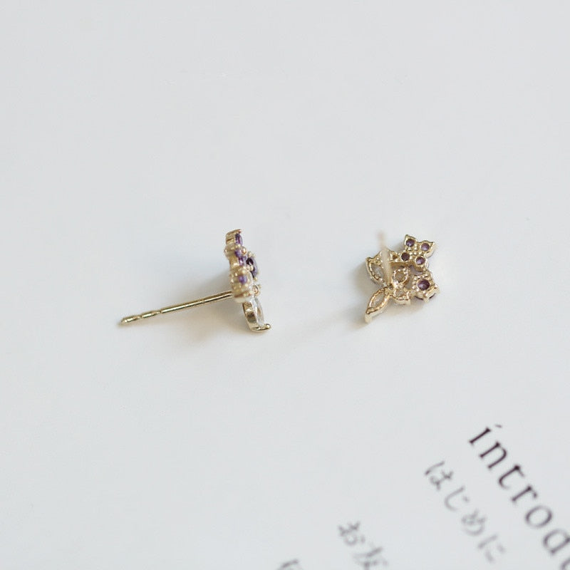 Lavender butterfly pierce