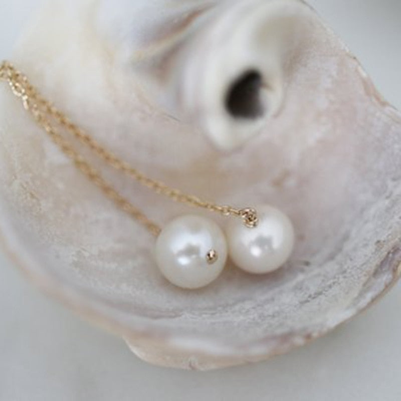 Pearl chain pierce