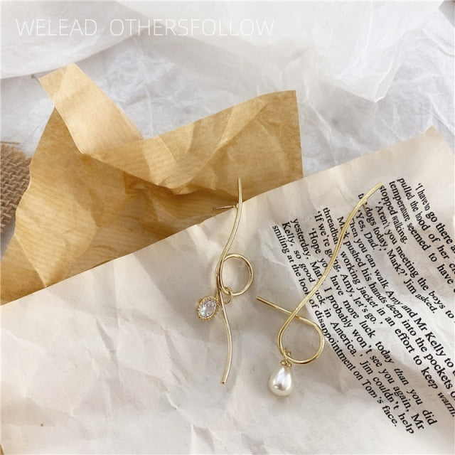 Twisted pearl pierce