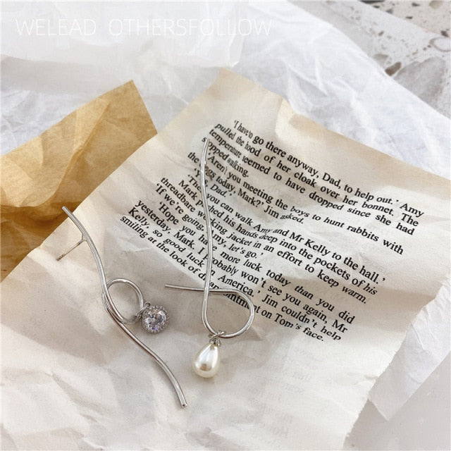 Twisted pearl pierce