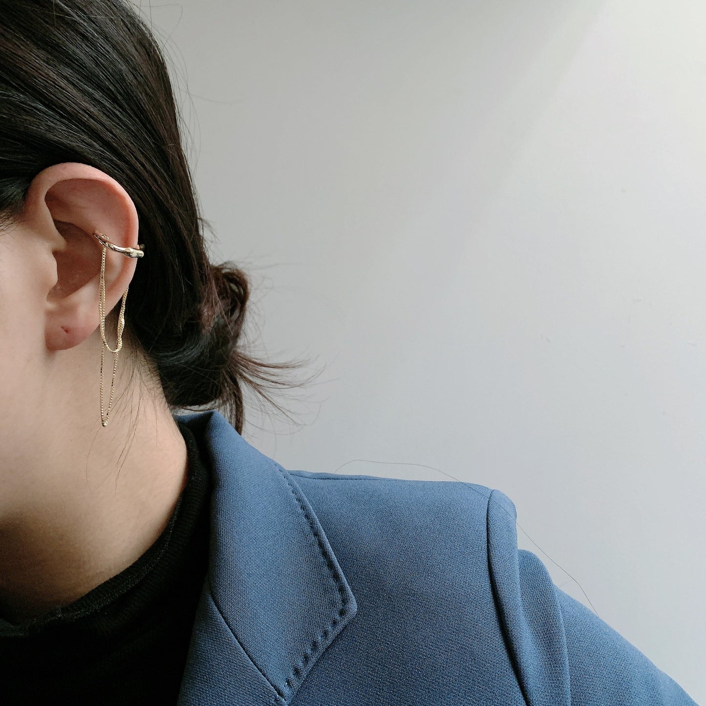 tassel chain ear cuff