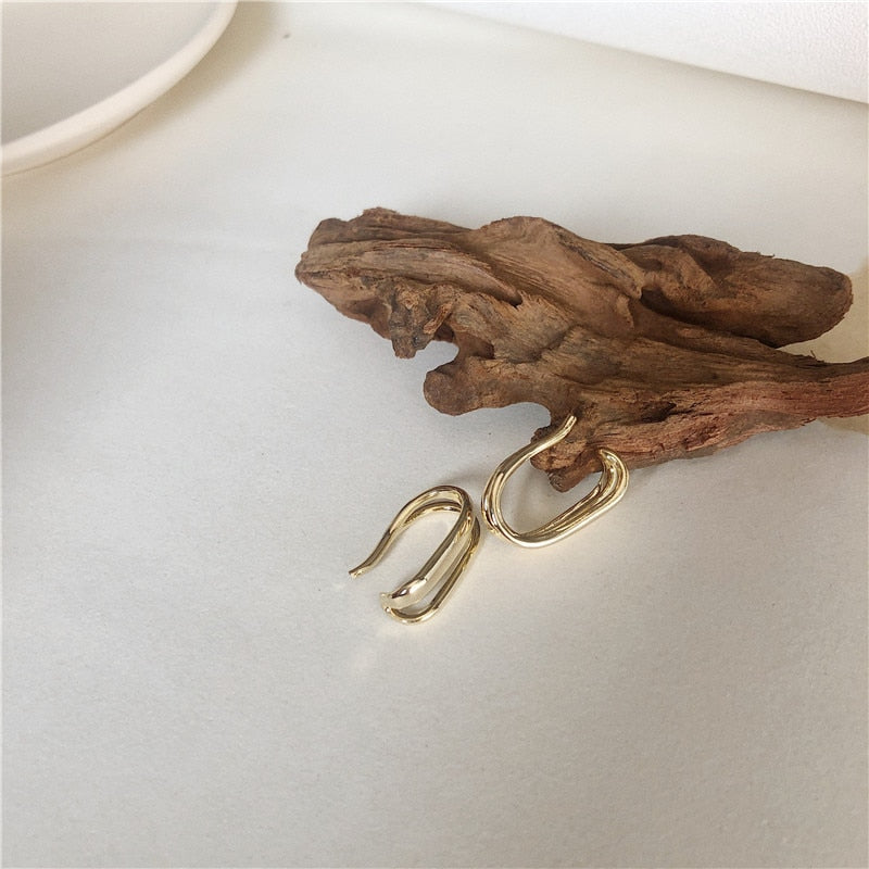 Double U clip ear cuff