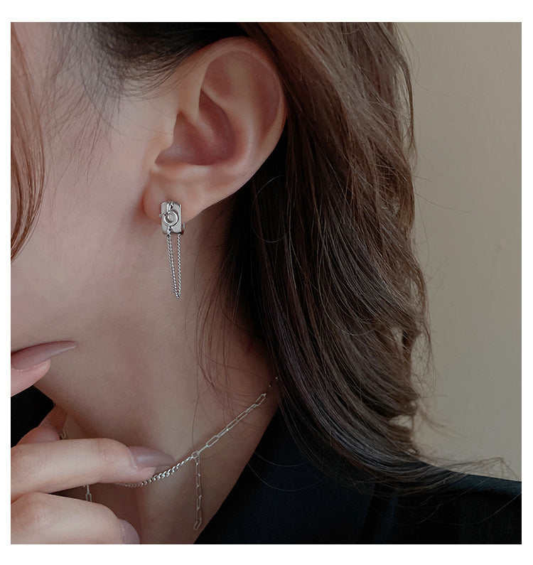 925 hang chain pierce