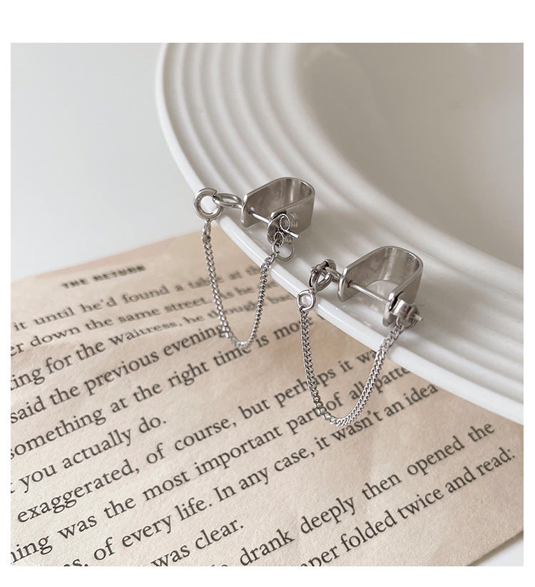 925 hang chain pierce