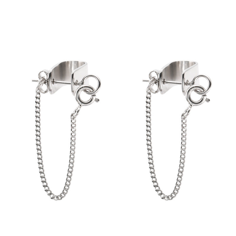 925 hang chain pierce