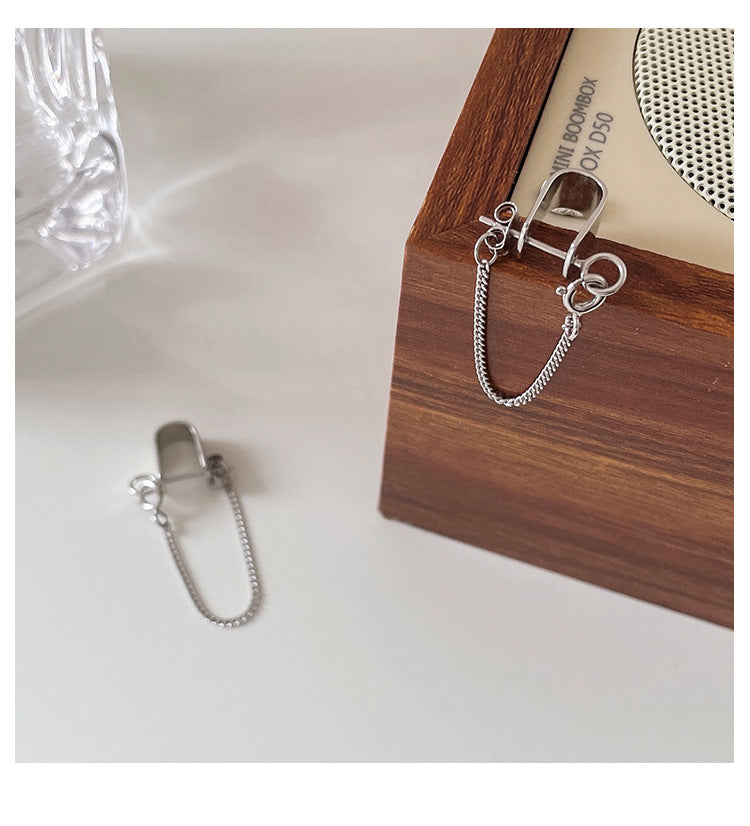 925 hang chain pierce