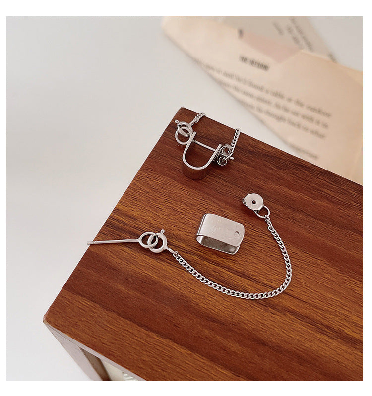 925 hang chain pierce