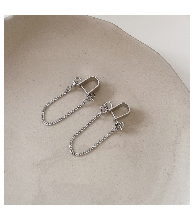 925 hang chain pierce